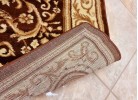 Тъкан персийски килим Blue stones 1706_BROWN